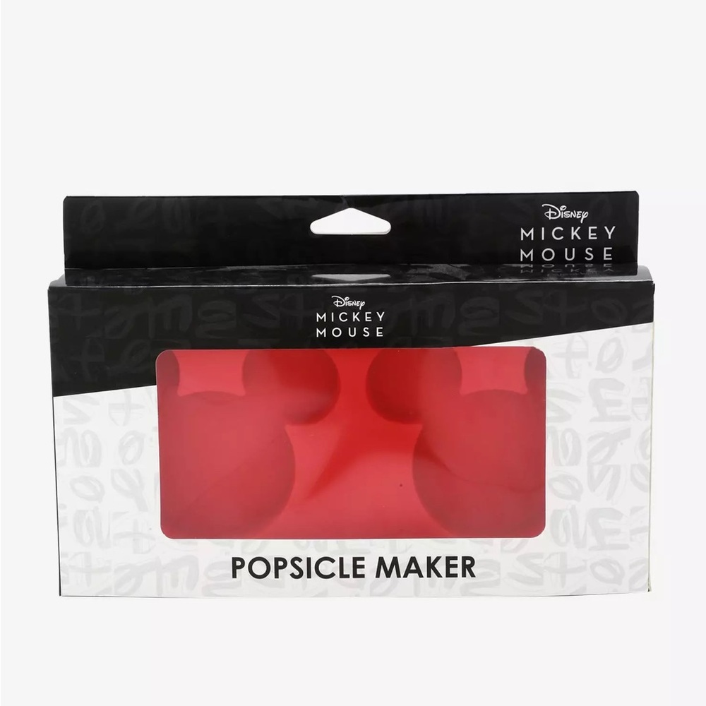 Disney Red Mickey Mouse Popsicle Silicone Mold